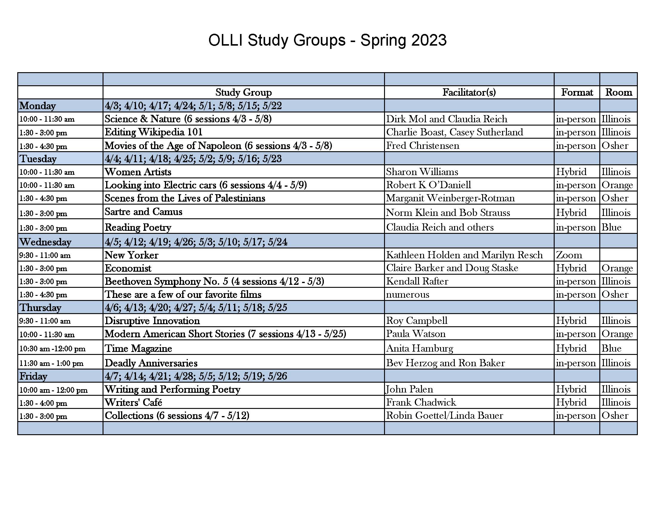 olli.illinois.edu /downloads/studygroups/2023 Spring Study Groups/